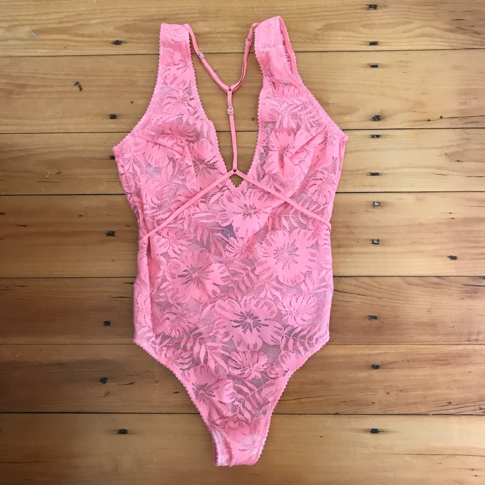 Lingerie pink VS bodysuit size S